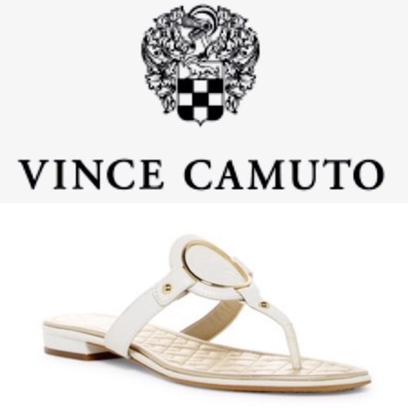 Vince Camuto Shoes - SALE Vince Camuto Ivory Leather Braida sandalq